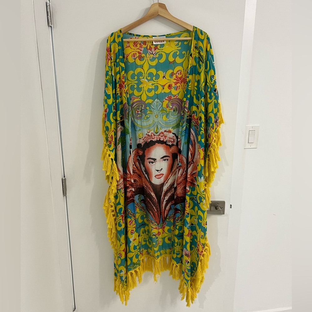 Frida Kimono bought in Mexico Handmade